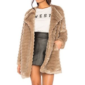 BB Dakota Faux Fur Coat